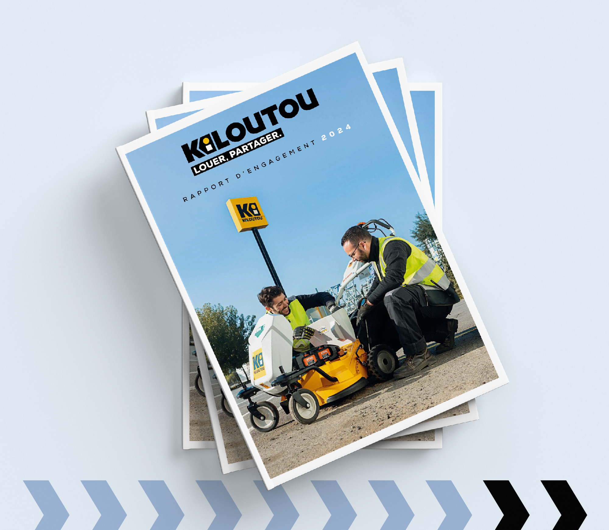 JBL Com & Cie - Portfolio - Kiloutou - Rapport d’engagement 2024