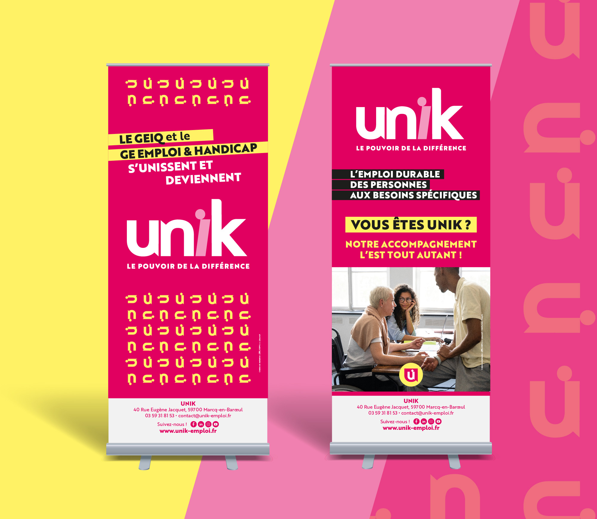 JBL Com & Cie - Portfolio - Unik - Branding