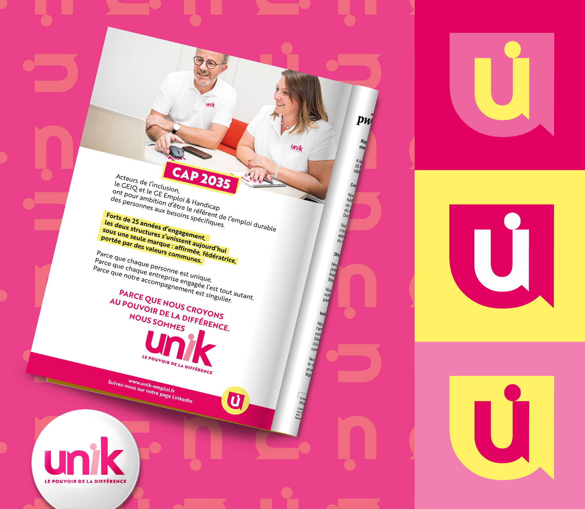 JBL Com & Cie - Portfolio - Unik - Branding
