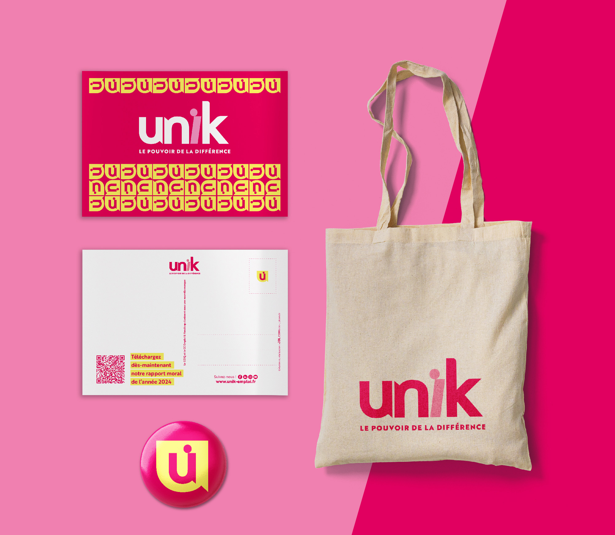 JBL Com & Cie - Portfolio - Unik - Branding