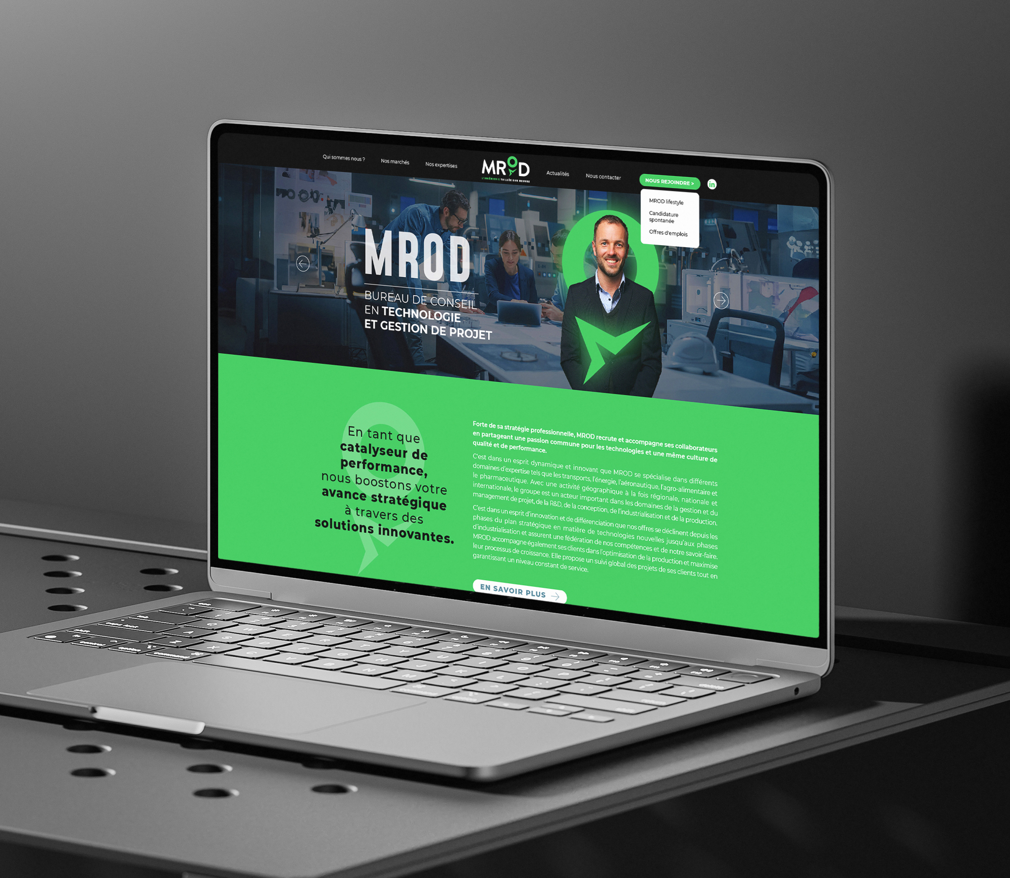 JBL Com & Cie - Portfolio - MROD - Site