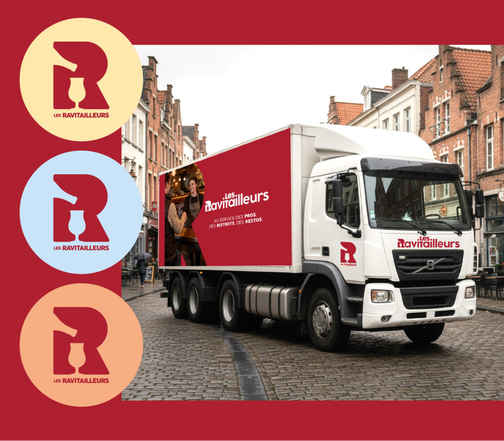 JBL Com & Cie - Portfolio - Les Ravitailleurs - Branding