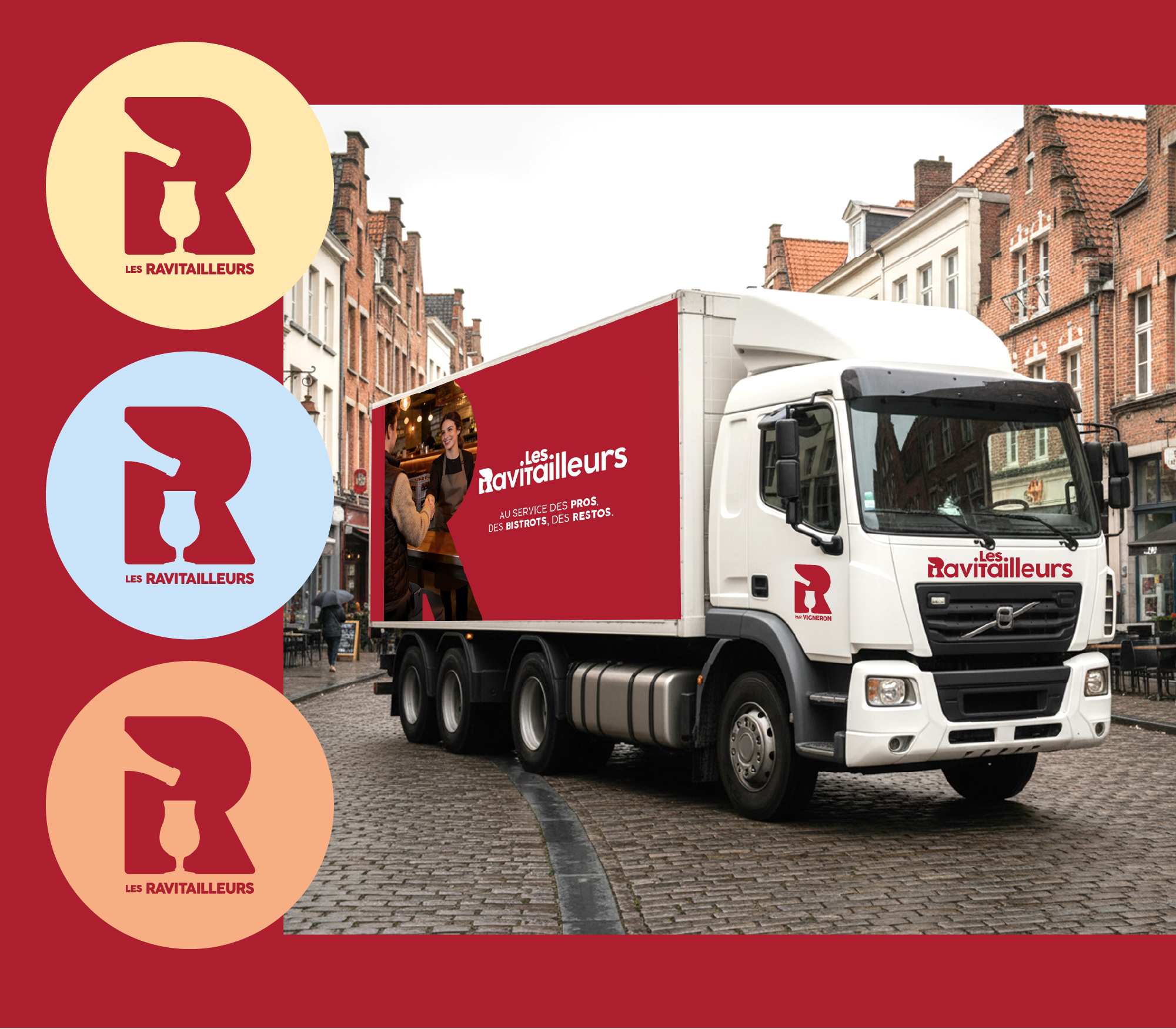 JBL Com & Cie - Portfolio - Les Ravitailleurs - Branding