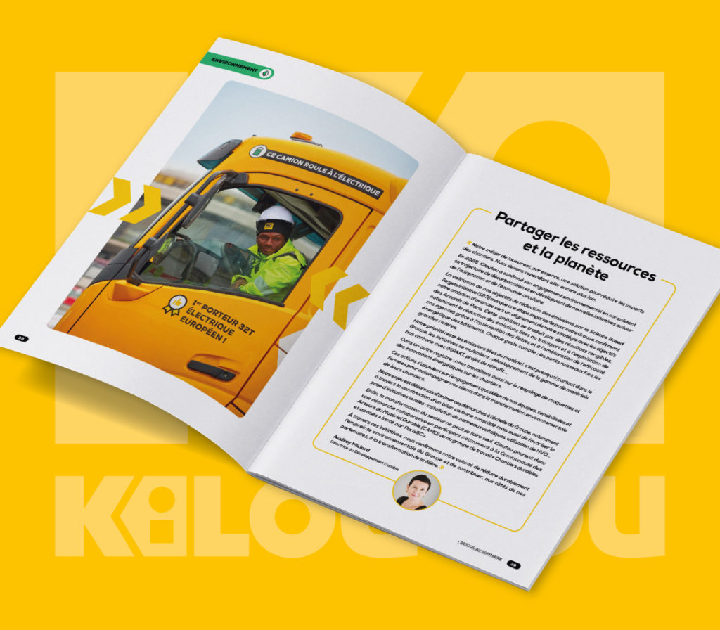 JBL Com & Cie - Portfolio - Kiloutou - Rapport d'engagement 2025